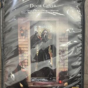 Haloween Decoration Ghost Face   Door Cover